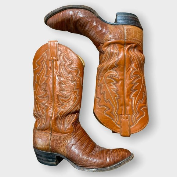 Justin Boots Other - Justin Boots #8330 Brown Cowboy Western Size 8 1/2 D